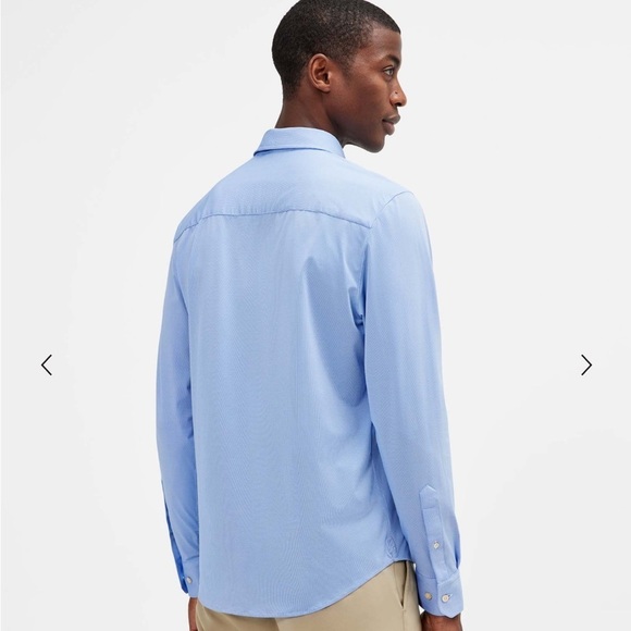 Rhone Commuter Shirt - Classic Medium Color: Blue NWT - Picture 3 of 7